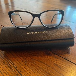 Burberry prescription glasses with case